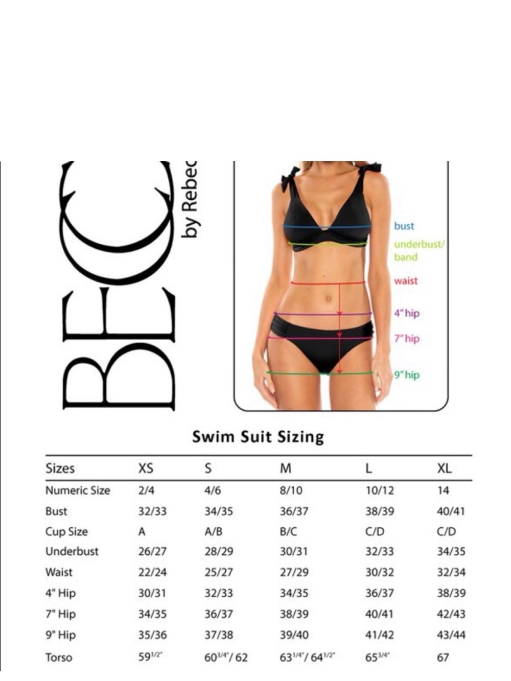 BECCA Color Play Crochet Plunge One-Piece Swimsuit - Picture 15 of 16